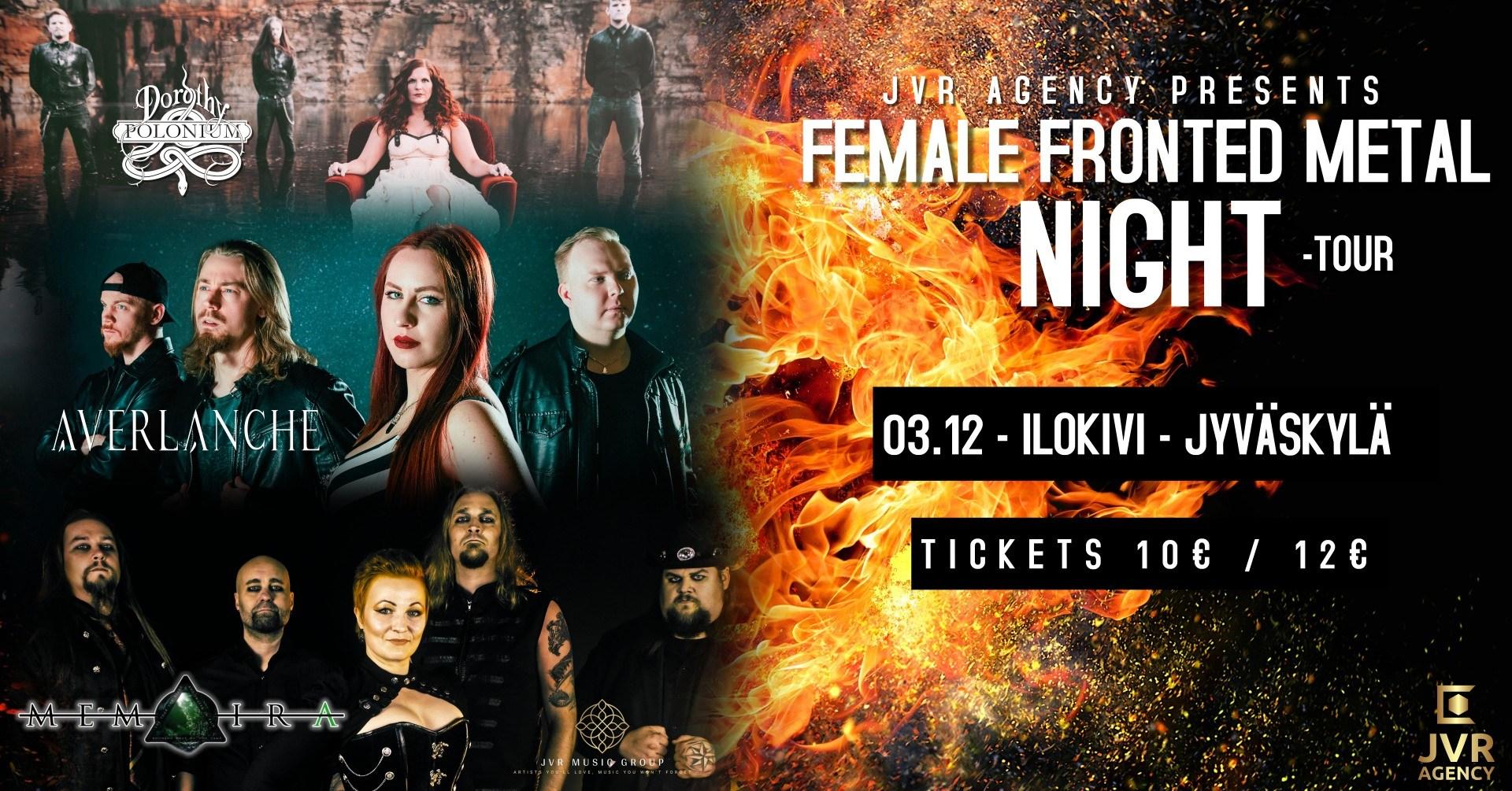 Female Fronted Metal Night Ilokivi 6383